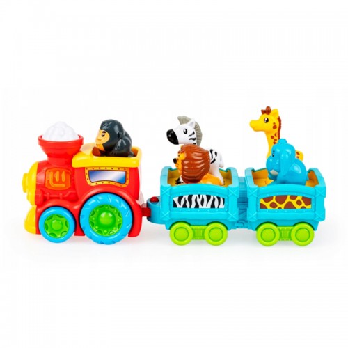 Hap-P-Kid Little Learner Musical Safari Train Set | 12 months+